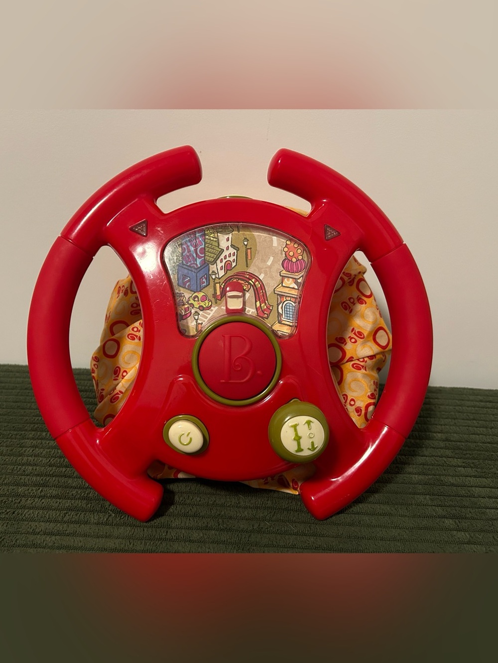 Toddlers Car Steering Wheel Toy With Music & Sounds - B You Battat / YouTurns